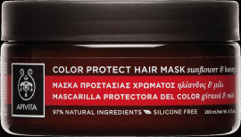 Αpivita Color Protect Hair Mask Με Ηλίανθο & Μέλι, 200ml