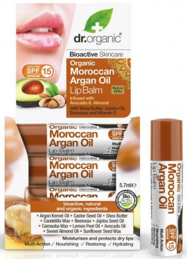 Dr. Organic Moroccan Argan Oil Lipbalm, 5.7ml