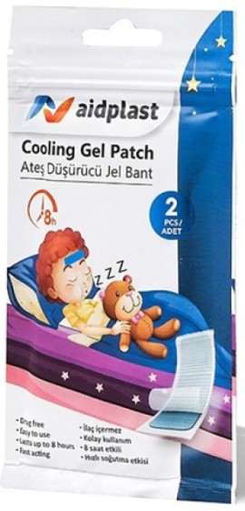 More Sept Aidplast Cooling Gel Patch Έμπλαστρο Υδρογέλης για την Μείωση του Πυρετού 2 Τεμάχια