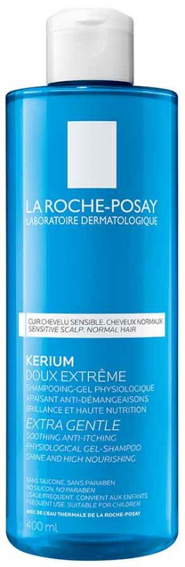 La Roche- Posay Kerium Extra Gentle Gel- Shampoo, 400ml