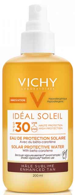 Vichy Ideal Soleil Protective Solar Water Enhanced Tan SPF30, 200ml