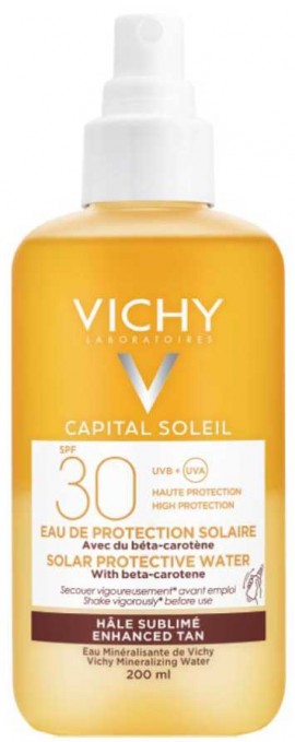 Vichy Capital Soleil Protective Solar Water Enhanced Tan SPF50, 200ml