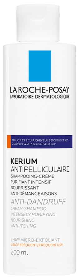 La Roche- Posay Kerium Anti-Dandruff Cream Shampoo, 200ml