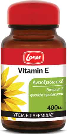 Lanes Vitamin E 400 I.U, 30 Μαλακές Κάψουλες