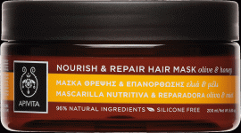 Apivita Nourish & Repair  Hair Mask Με Ελιά & Μέλι, 200ml