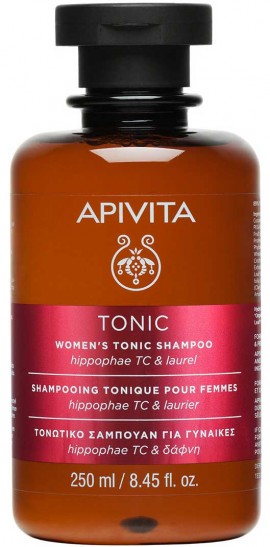 Apivita Womens Tonic Σαμπουάν Για Γυναίκες Με Ιπποφαές & Δάφνη, 250ml