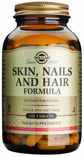 Solgar Skin, Nail & Hair Formula, 120 Ταμπλέτες