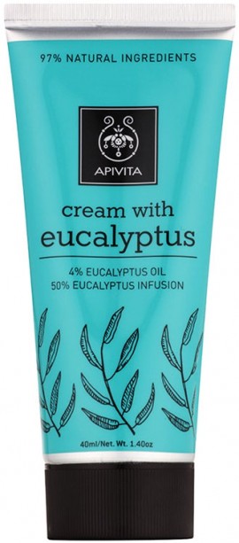 Apivita Cream With Eucalyptus,40ml
