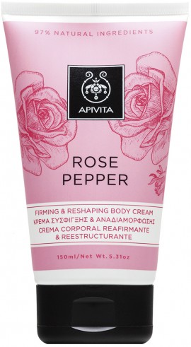 Apivita Rose Pepper Firming & Reshaping Cream, 150ml