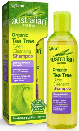 Optima Austalian Tea Tree Deep Cleansing Shampoo, 250ml