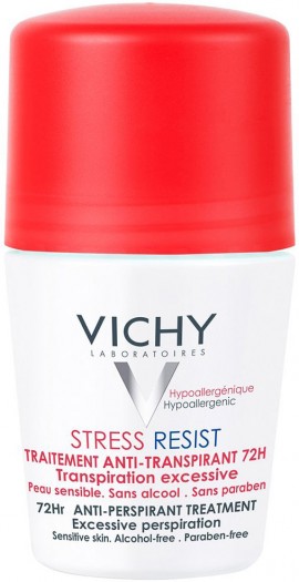 Vichy Deodorant Stress Resist Rol-On, 72H, 50ml