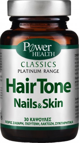 Power Health Platinum Hair Tone Nail & Skin, 30 Κάψουλες