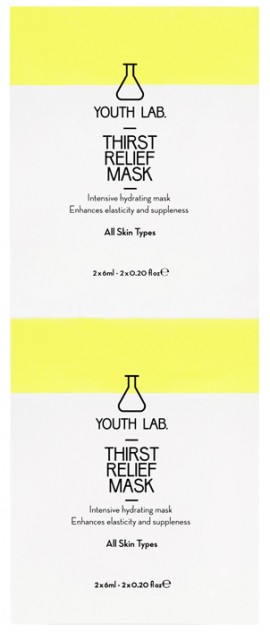 Youth Lab Thirst Relief Mask, 2x6ml
