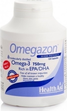 Health Aid Omegazon, 120 Κάψουλες