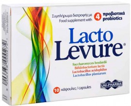 Uni-Pharma Lacto Levure, 10 Κάψουλες