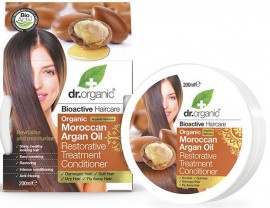Dr. Organic Moroccan Argan Oil Hair Treatment Conditioner, 200ml