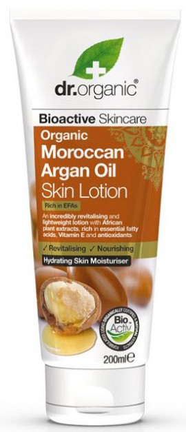 Dr. Organic Moroccan Argan Oil Skin Lotion, 200ml