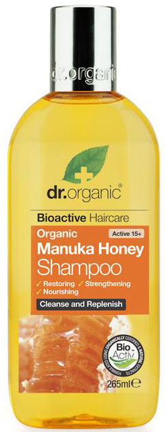 Dr. Organic Manuka Honey Shampoo, 265ml