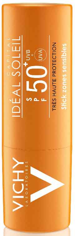 Vichy Ideal Soleil Stick For Sensitive Areas SPF50+, 9gr