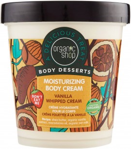 Natura Siberica/Organic Shop Body Desserts Vanilla Whipped Cream, 450ml